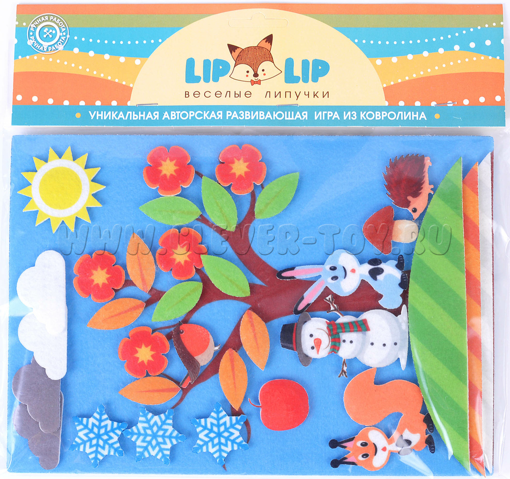 Времена года (фетр) LIP1220 купить в Уфе|CLEVER-TOY.RU