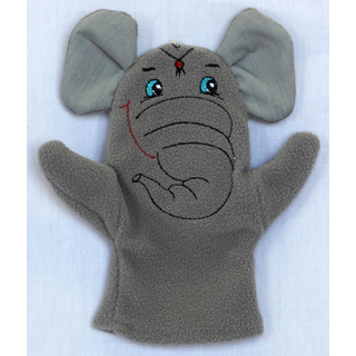 Кукла рукавичка "Слоник"