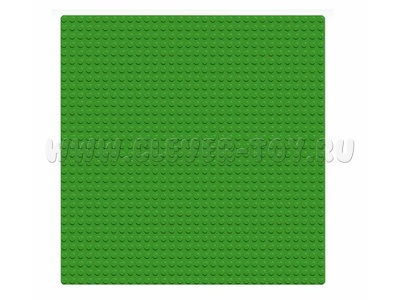 Зеленая строительная пластина 32*32