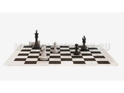 Напольные шахматы и шашки